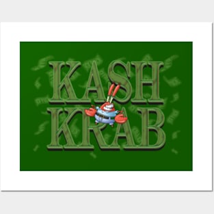 Kash Krab Posters and Art